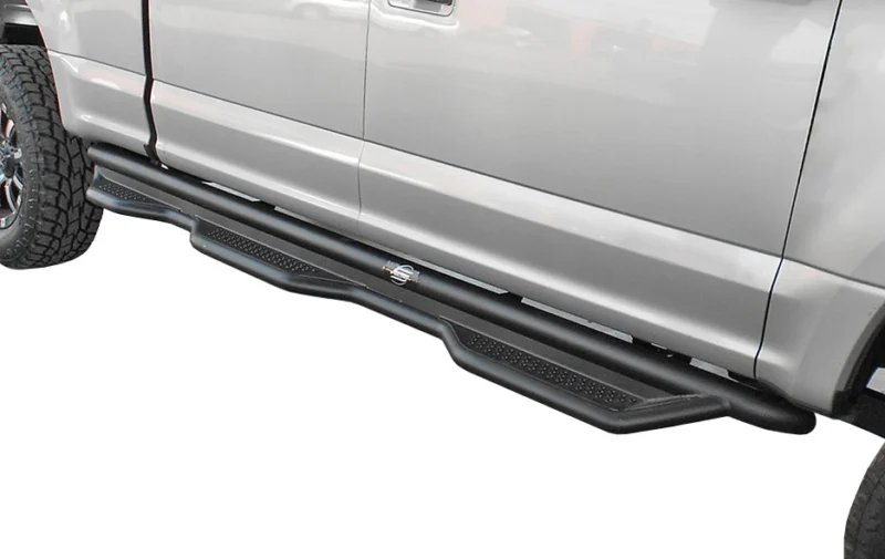 Steelcraft 85-12490T - HD Sidebars, Textured Black, Crew Cab