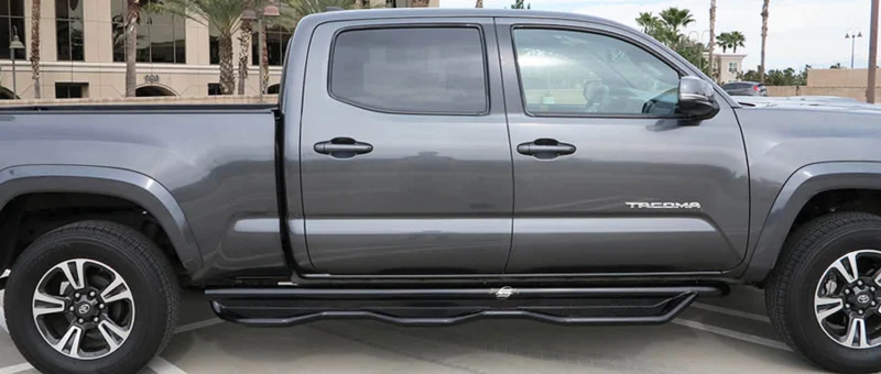 Steelcraft 85-30900T - HD Sidebars, Textured Black, Crew Cab