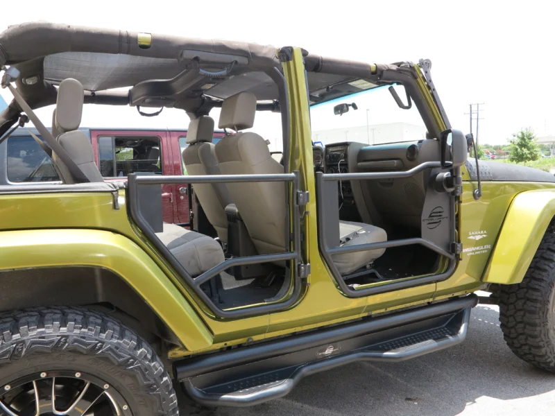 Steelcraft 92210 - Rear Doors, Fine Textured Black