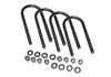 Superlift 11024 - U-Bolts & Hardware, Includes: Four (4) high strength steel u-bolts with the nuts and washers