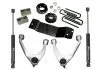 Superlift 3700 - Suspension Lift Kits, Upper w/ Factory Steel Steering Knuckles