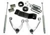 Superlift 3700B - Suspension Lift Kits, Upper w/ Factory Steel Steering Knuckles