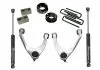 Superlift 3800 - Suspension Lift Kits, Upper w/ Factory Aluminum and Stamp Steel Control Arms