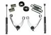 Superlift 3850 - Suspension Lift Kits, Upper w/ Factory Steel Steering Knuckles