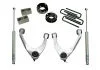 Superlift 3850B - Suspension Lift Kits, Upper w/ Factory Steel Steering Knuckles