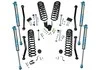 Superlift K184KG - Suspension Lift Kits, 4 in. Dual Rate Coil Spring Lift Kit w/ King 2.0 Shocks