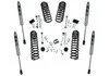 Superlift K185F - Suspension Lift Kits, 2.5 Inch Dual Rate Coil Spring Lift Kit w/ Fox 2.0 Shocks