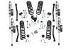 Superlift K186FX - Suspension Lift Kits, 4 in. Dual Rate Coil Spring Lift Kit w/ Fox 2.0 Reservoir Shocks