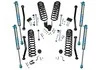 Superlift K186KG - Suspension Lift Kits, 4 in. Dual Rate Coil Spring Lift Kit w/ King 2.0 Shocks