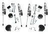 Superlift K187FX - Suspension Lift Kits, 2.5 inch Spacer Lift Kit w/ Fox 2.0 Reservoir Shocks