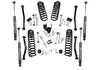 Superlift K193 - Suspension Lift Kits, 4 in. Dual Rate Coil Spring Lift Kit w/ Shadow Shocks