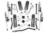 Superlift K196FX - Suspension Lift Kits, 4 in. Dual Rate Coil Spring Lift Kit w/ Fox 2.0 Reservoir Shocks