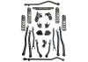 Superlift K199NS - Suspension Lift Kits, 4 in. Rock Runner Series Lift Kit w/out Shocks