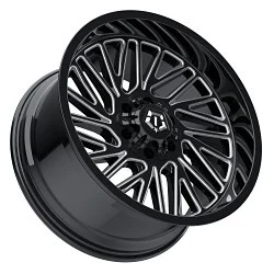 TIS 553BM-2108912 - 553bm, 20x10 8x180 -12mm, Gloss Black Milled