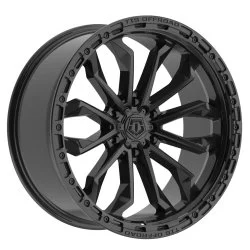 TIS 556SB-2098300 - 556sb, 20x9 6x5.5 0mm, Satin Black w/Satin Black Ring