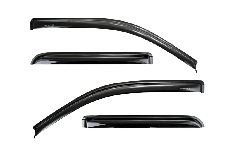 TrailFX 4155H - Window Deflectors, Crew Cab