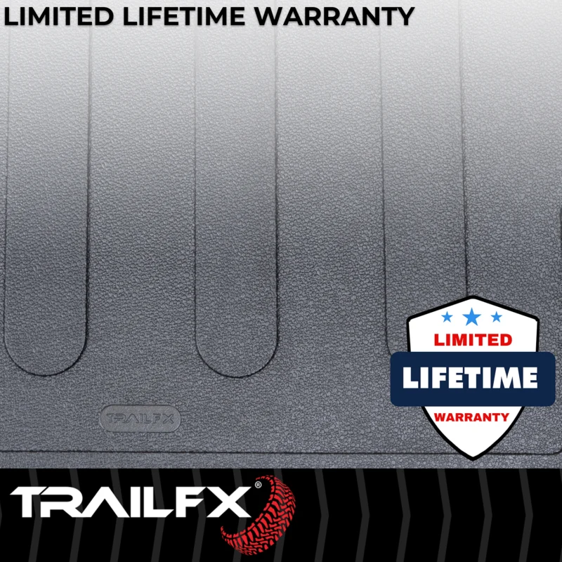 TrailFX 631N - Bed Mats, 6'7" Bed, Black