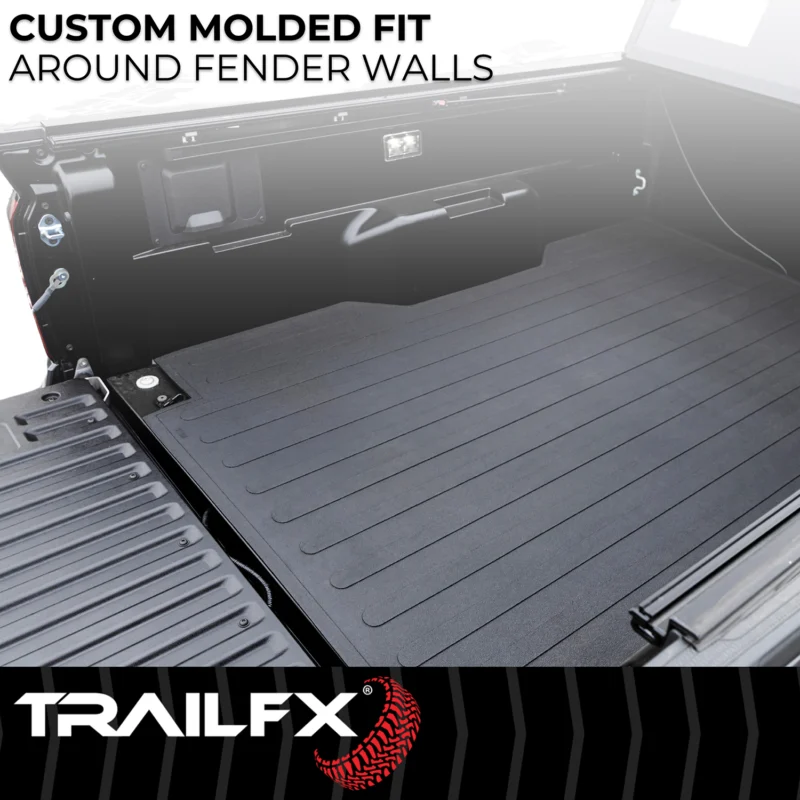 TrailFX 642N - Bed Mats, 6'10" Bed, Black