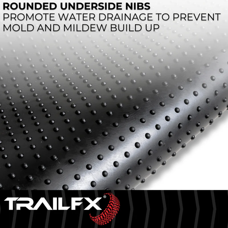TrailFX 642N - Bed Mats, 6'10" Bed, Black