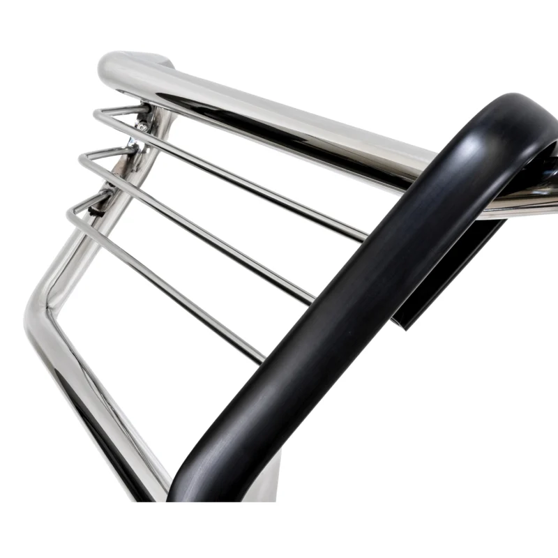 TrailFX E0046S - Grille Guards, Silver, Polished