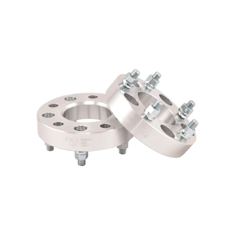 TrailFX W550004S - Wheel Spacers & Adapters, 1.25" 5x5, Silver