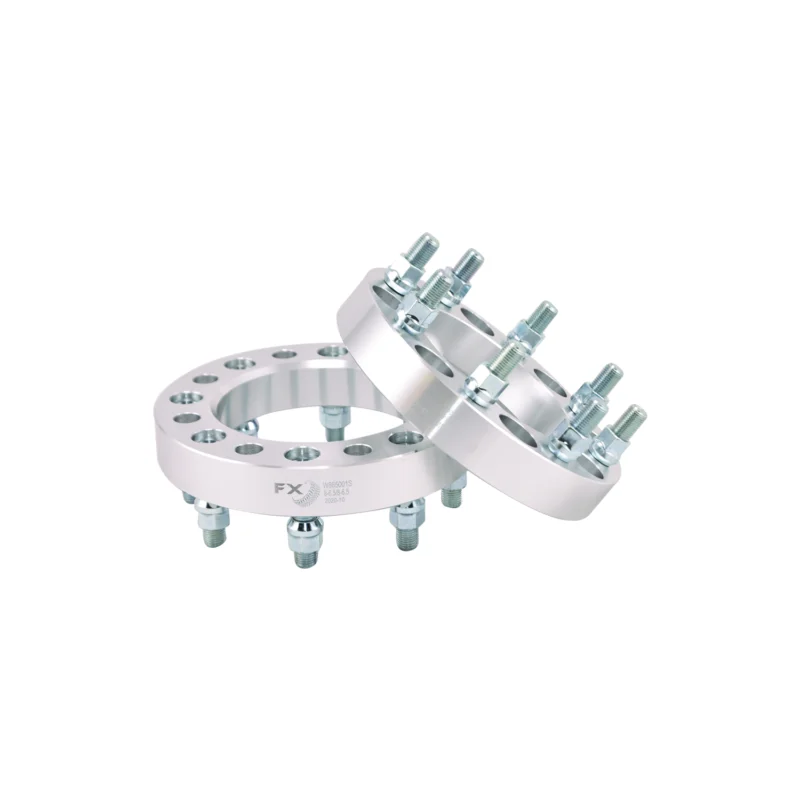 TrailFX W865001S - Wheel Spacers & Adapters, 1.25" 8x6.5, Silver