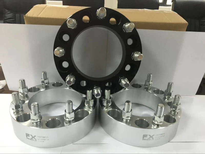 TrailFX W865002B - Wheel Spacers & Adapters, 2" 8x6.5, Black