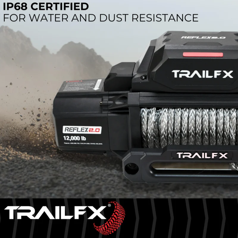 TrailFX WRS212B - Winches, Black