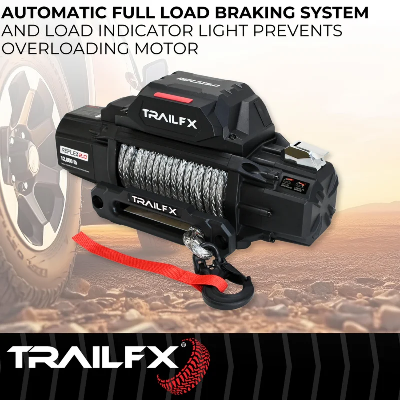 TrailFX WRS212B - Winches, Black
