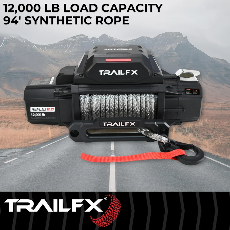 TrailFX WRS212B - Winches, Black