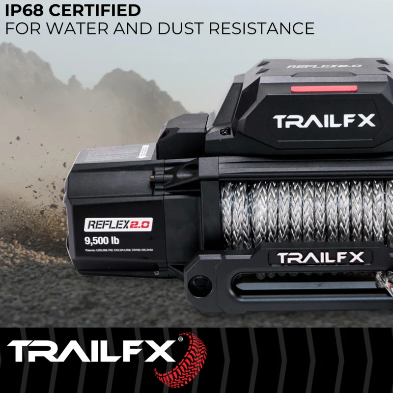 TrailFX WRS295B - Winches, Black