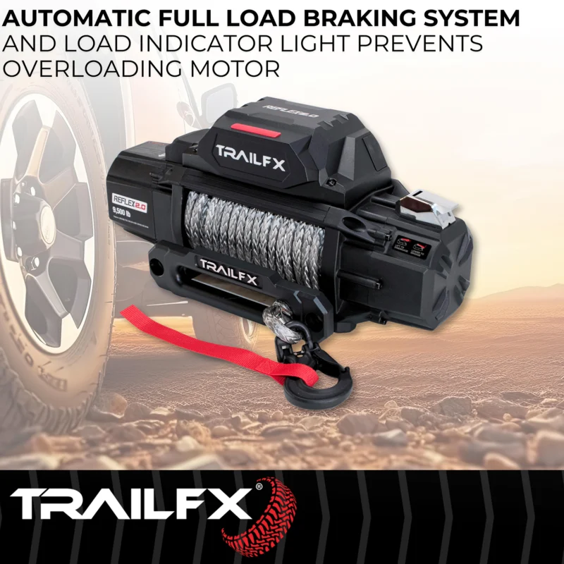 TrailFX WRS295B - Winches, Black
