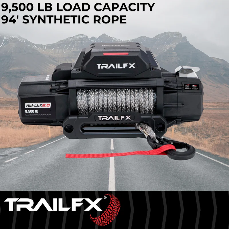 TrailFX WRS295B - Winches, Black