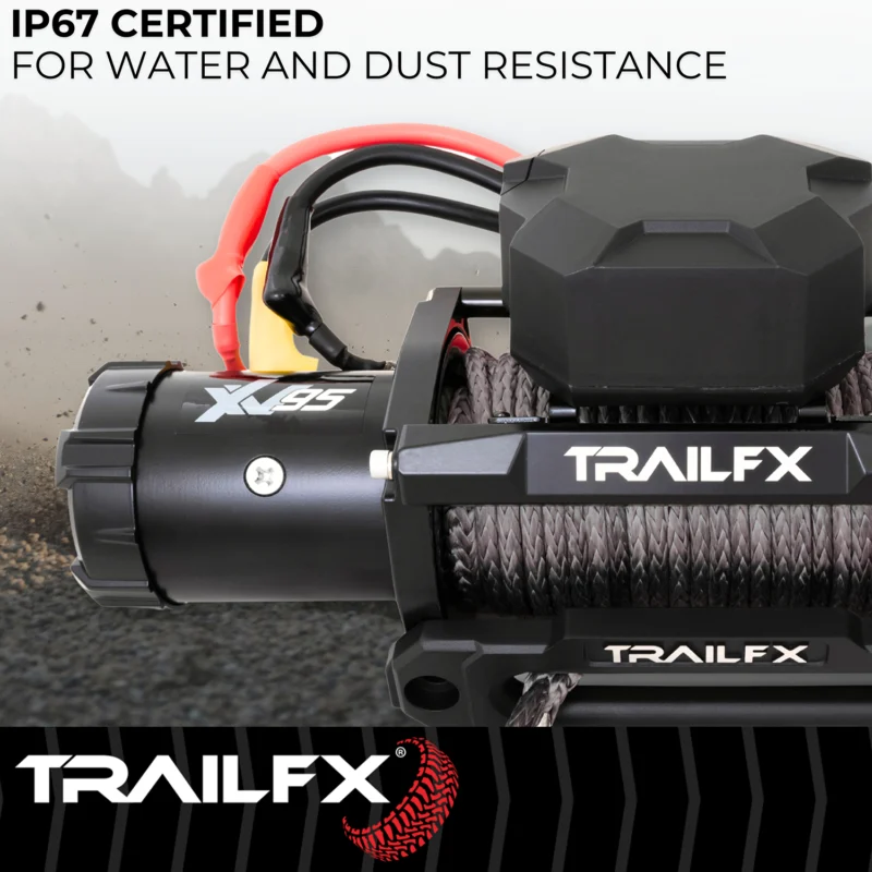TrailFX WXVS95B - Winches, Black