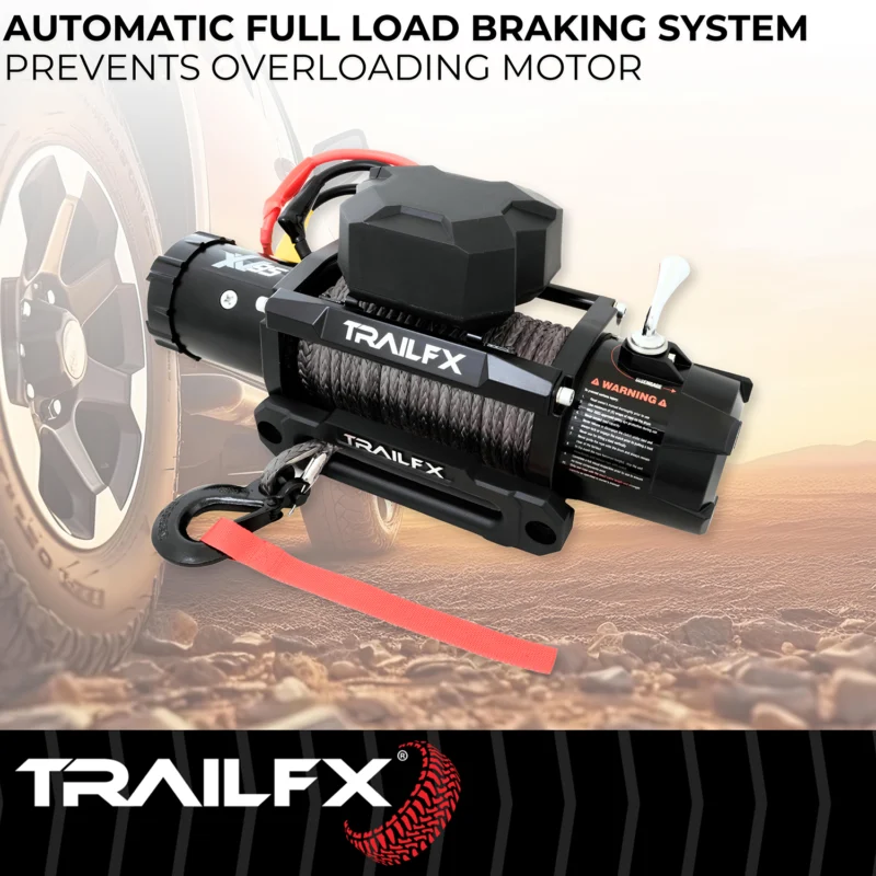 TrailFX WXVS95B - Winches, Black