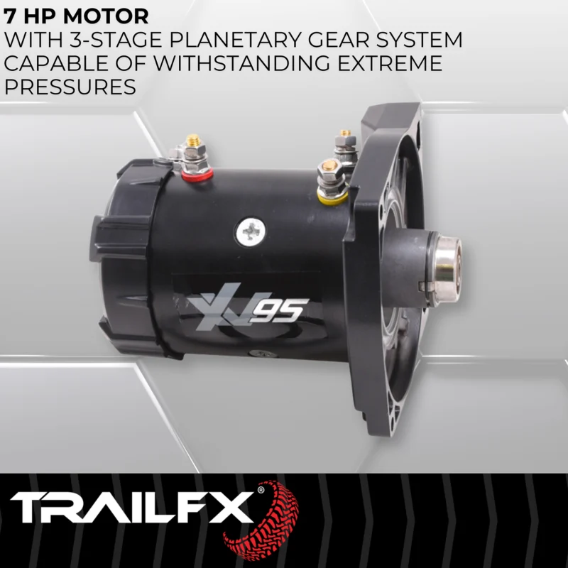 TrailFX WXVS95B - Winches, Black