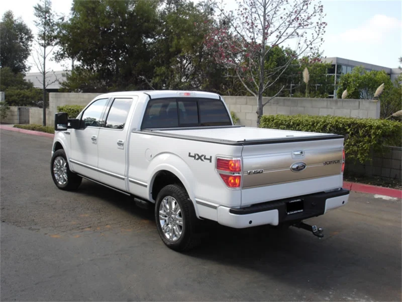 Truck Covers USA CR263WHITE - American Roll Cover, White, Aluminum