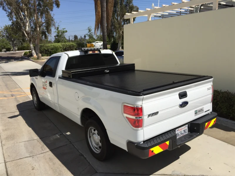 Truck Covers USA CRT442 - Work Cover, Black, Aluminum/Steel