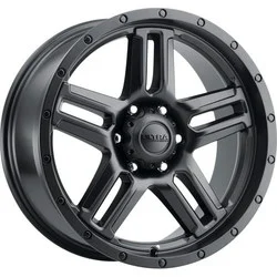 Ultra 258-7983SB+12 - 258SB Prowler Truck, 6x5.5 +12mm, Satin Black w/Satin Coat