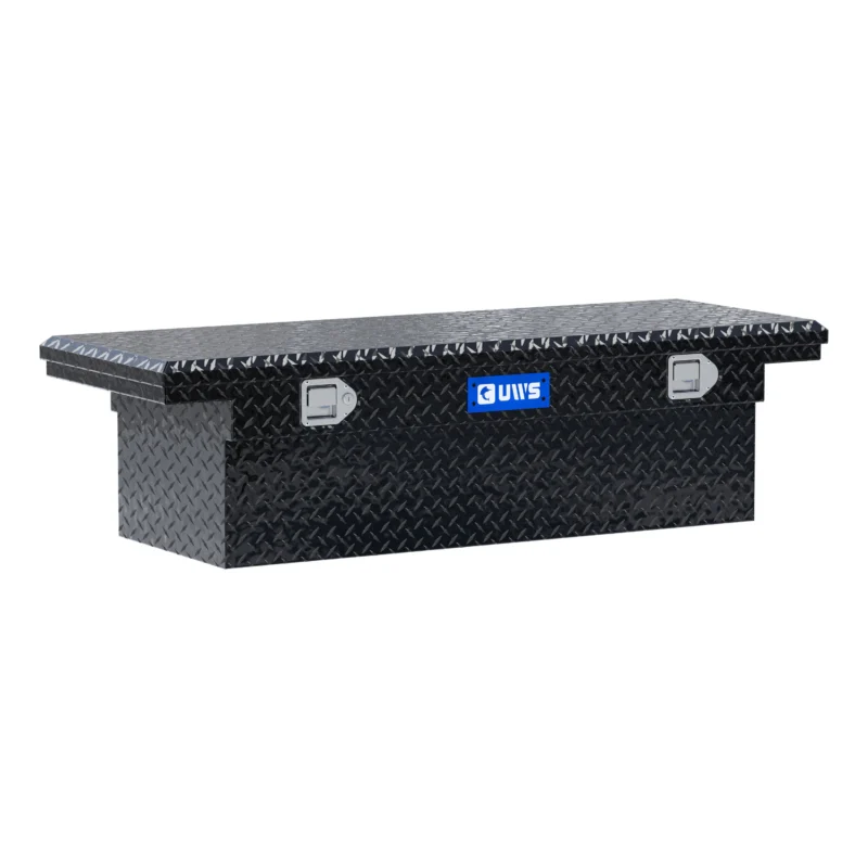 UWS TBS-54-LP-BLK - Crossover Tool Box, Regular Cab, 6'1" Bed