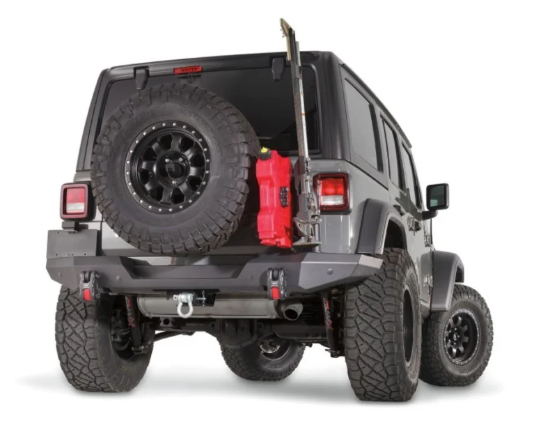 Warn 102190 - Elite Bumpers, Black, Powder Coated