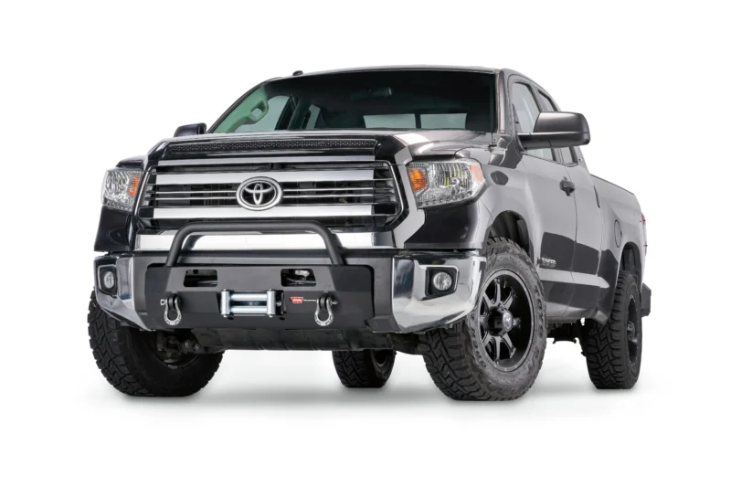Warn 103209 - Semi-Hidden Winch Kits, Black, Powder Coated