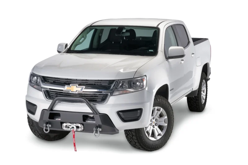 Warn 103210 - Semi-Hidden Winch Kits, Black, Powder Coated
