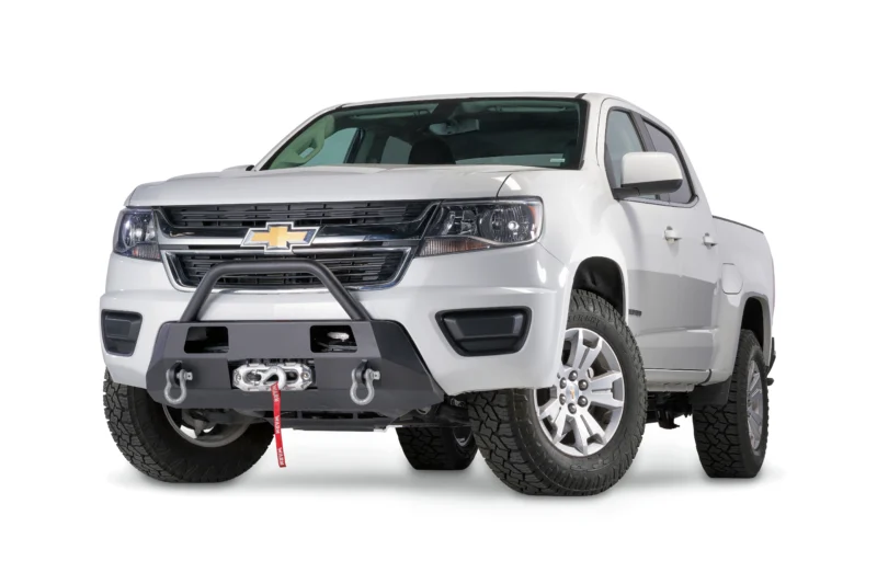 Warn 103210 - Semi-Hidden Winch Kits, Black, Powder Coated