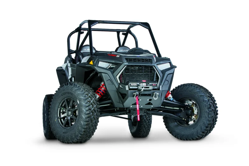Warn 103420 - Bumpers, Black, Powder Coated