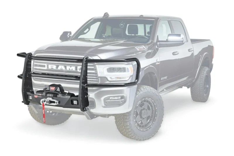 Warn 104821 - Trans4mer Systems, Black, Powder Coated