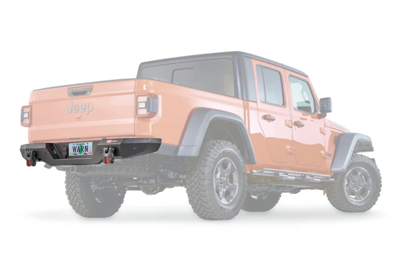 Warn 106300 - Elite Bumpers, Black, Powder Coated