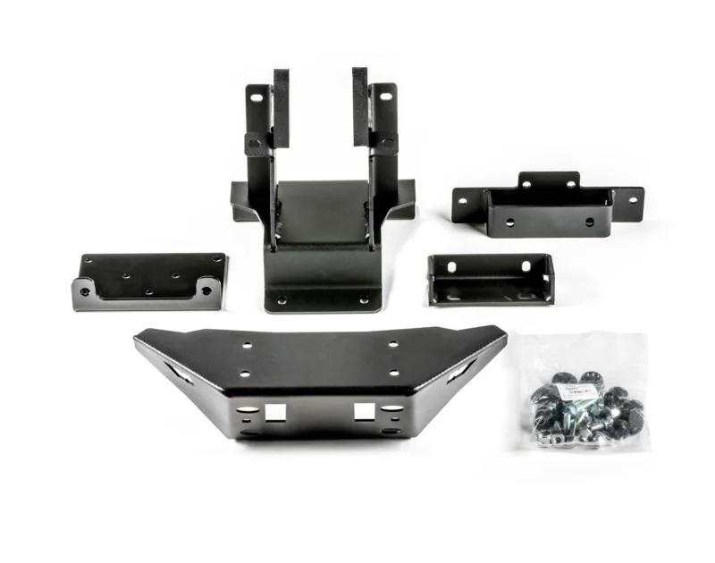 Warn 106822 - Bumpers, Black, Powder Coated