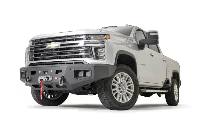 Warn 107004 - Ascent Bumpers, Black, Powder Coated
