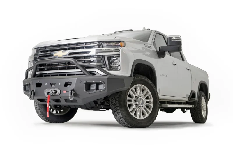 Warn 107006 - Ascent Bumpers, Black, Powder Coated